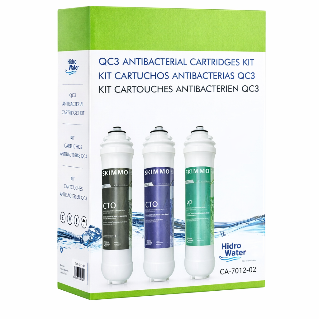 Kit recambios ultrafiltracion Hidrowater Nelva QC3 CA701202