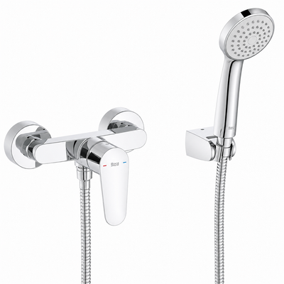 Mezclador monomando ducha Roca Victoria Plus A5A204FC00 cromado con ducha de mano