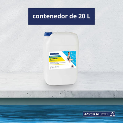 Reductor pH AstralPool Balance pH Minus Líquido 20L
