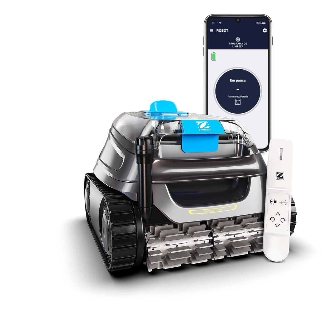 Robot limpiafondos Zodiac Freedom Control WR000708 negro