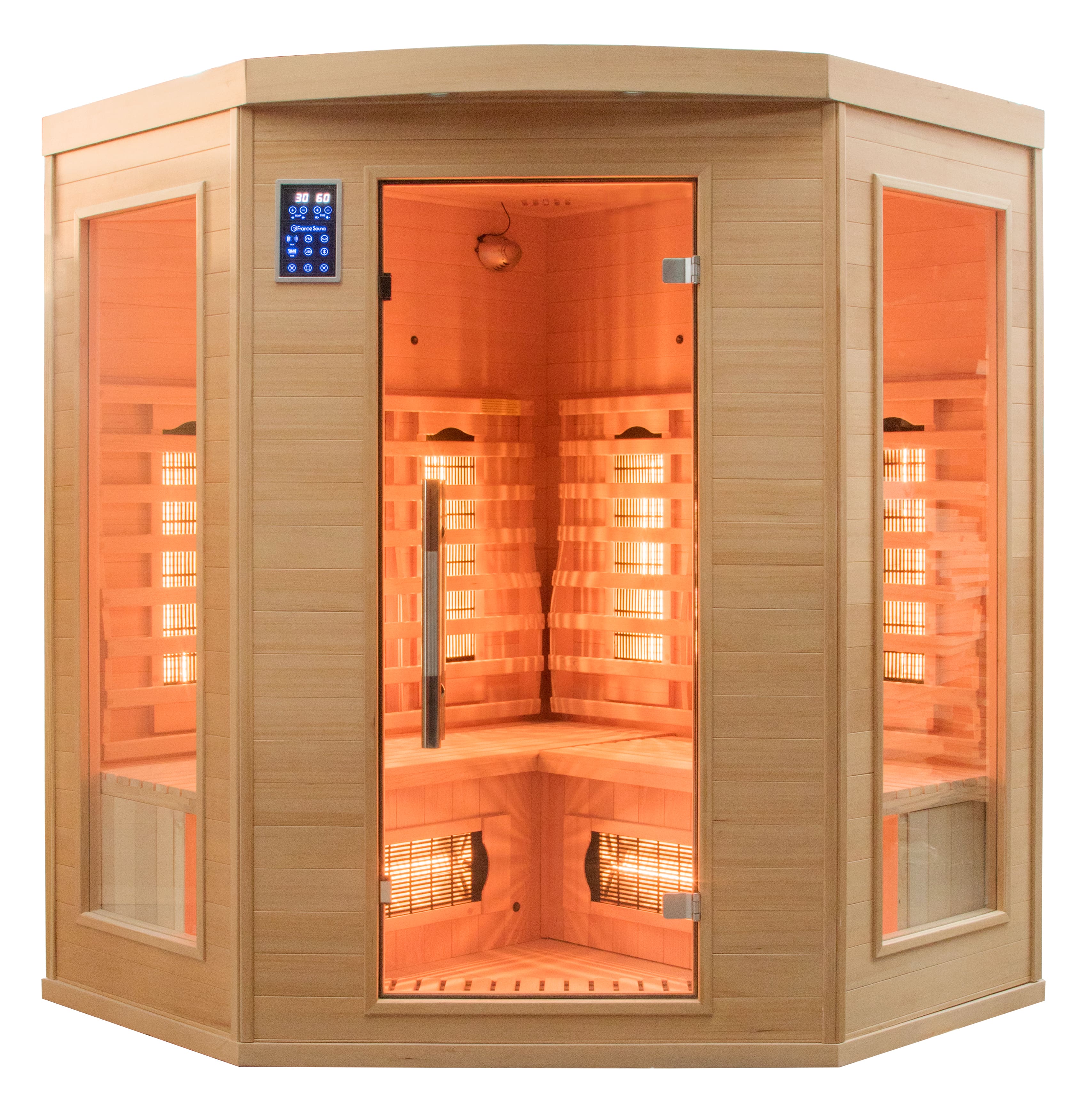 Sauna infrarrojos Poolstar Apollon SN-APOLLON-Q3C abeto canadiense