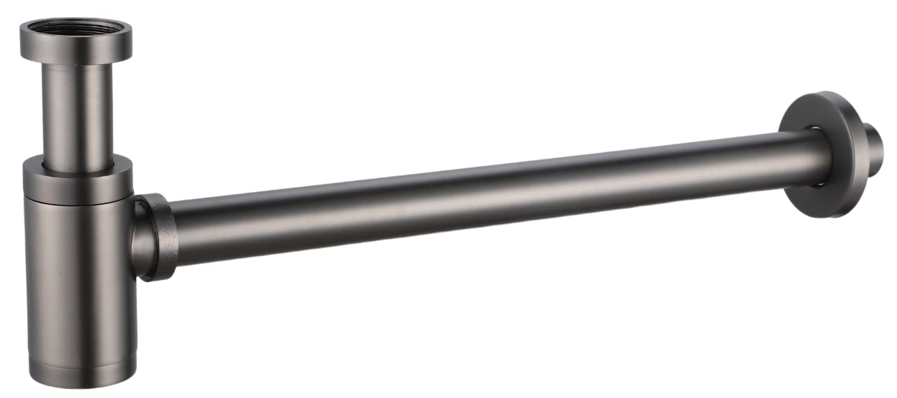 Sifón lavabo IMEX SCL002 black gun metal