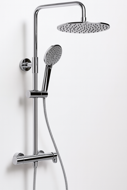 Roca Plus Round - Columna de ducha monomando VEGA PLUS A5A9A6EC00, A5A9A6ENB0