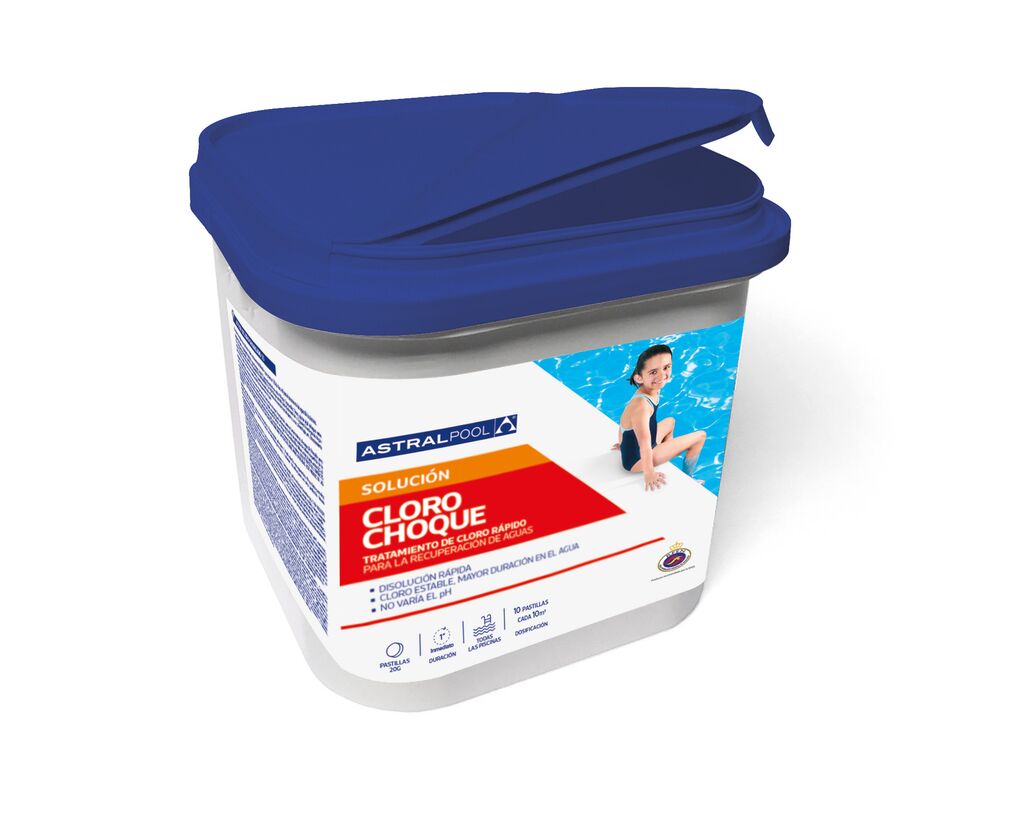Cloro Choque AstralPool Pool Care 75157 Tabletas