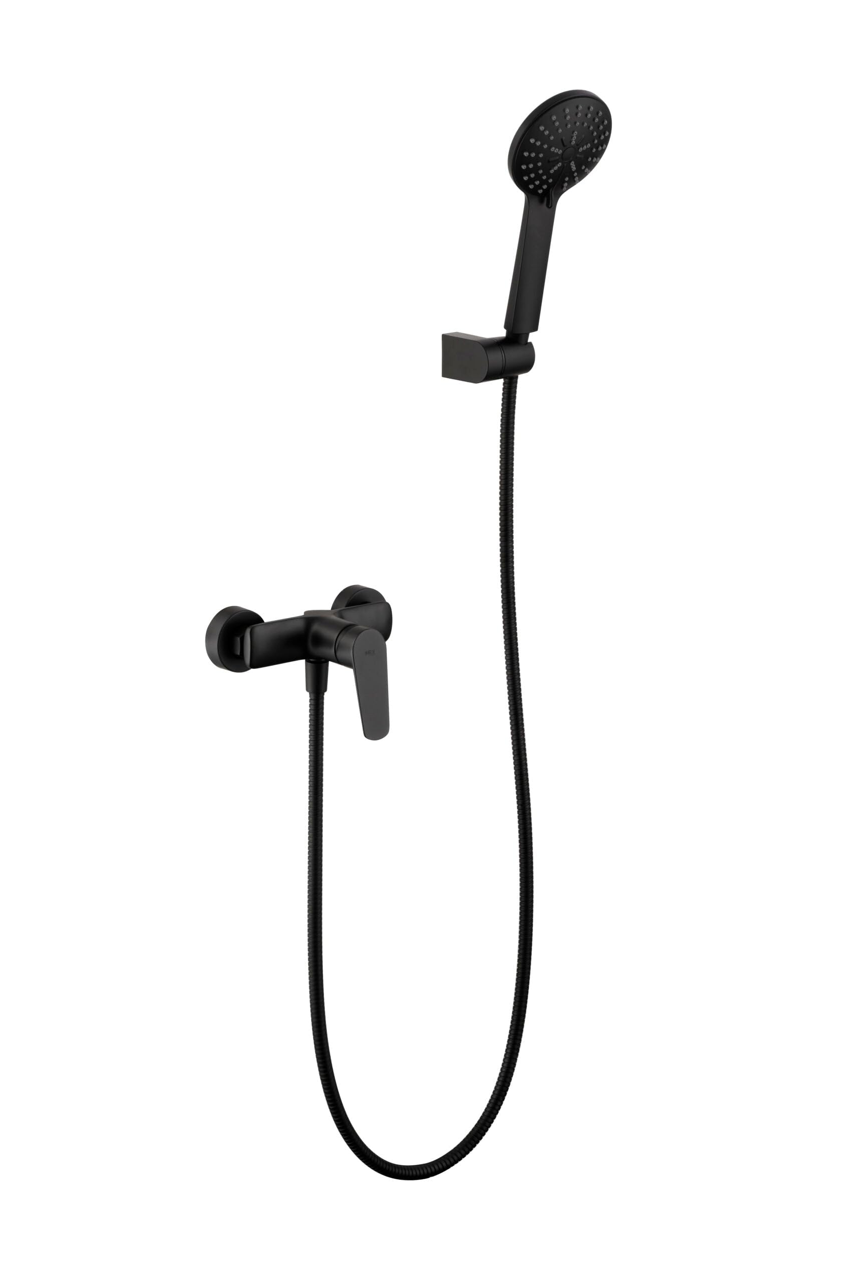 Grifo monomando de ducha IMEX BÉLGICA BDZ044-5NG negro mate