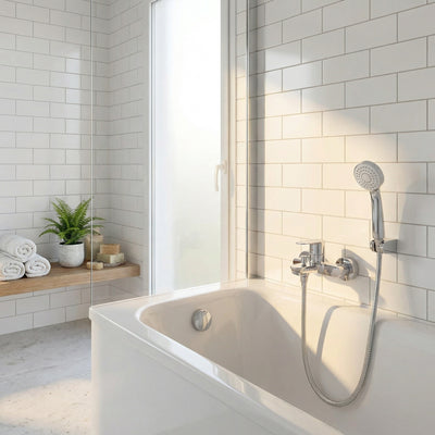 Grifo Baño Ducha Roca Victoria Plus A5A014FC00 Cromado