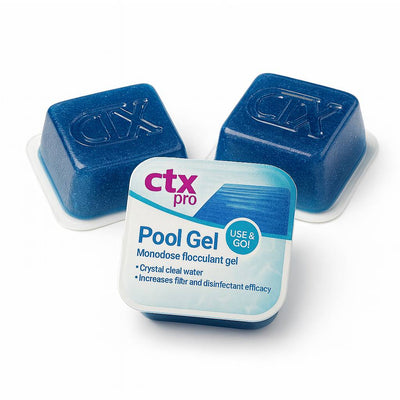 CTX Pro Pool Gel clarificador piscina pack 3 unidades