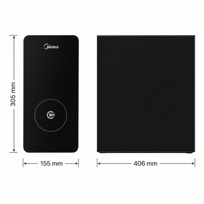 ósmosis inversa Eco 6000 flujo directo 600 GPD medidas